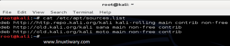 kali linux update problem fixed