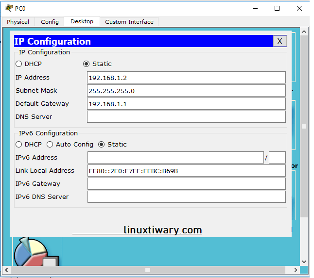 ip address on pc
