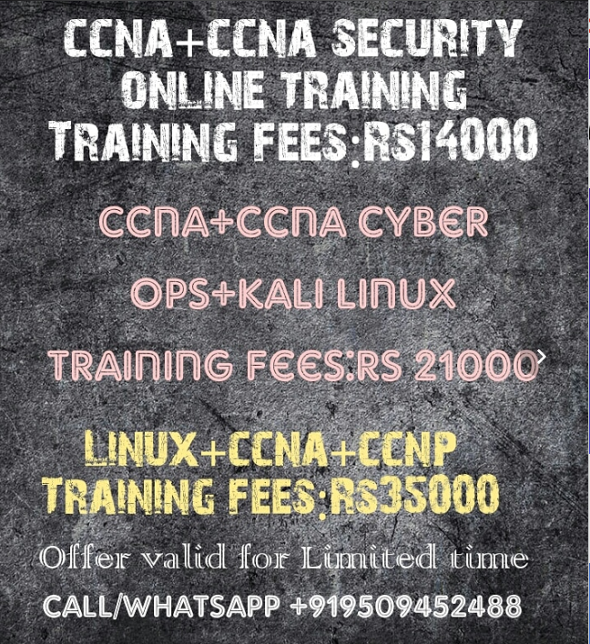 ccna kali linux ccna cyber ops training